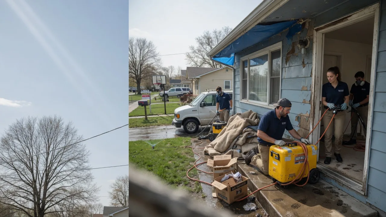 Basement Flood Cleanup in Ravenna, MI near me